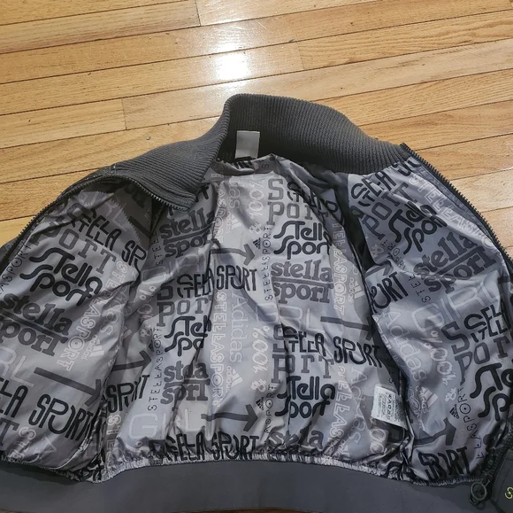 Stella Mccartney × Adidas cropped puffer jacket XS - Picture 3 of 9